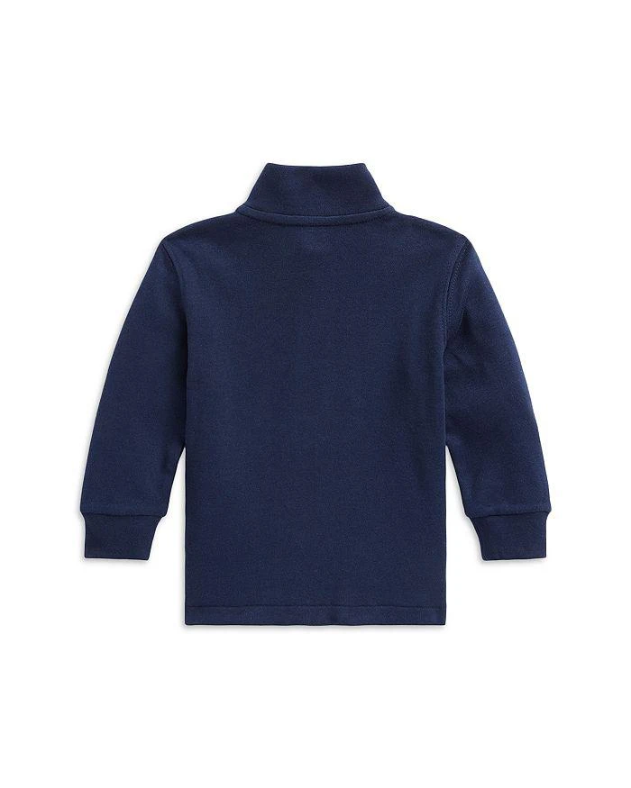 商品Ralph Lauren|Boys' Quarter Zip Cotton Pullover - Baby,价格¥188,第2张图片详细描述