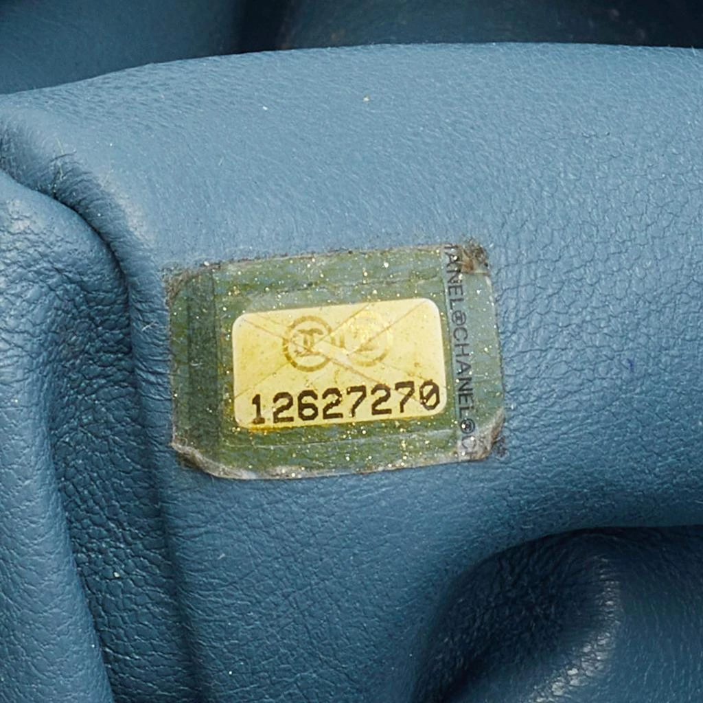 Chanel Light Blue Leather Sensual CC Accordion Flap Bag 商品
