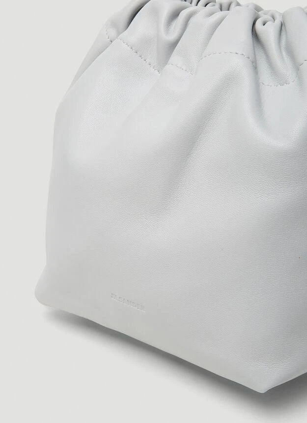 商品Jil Sander|Dumpling Shoulder Bag in White,价格¥2947,第4张图片详细描述