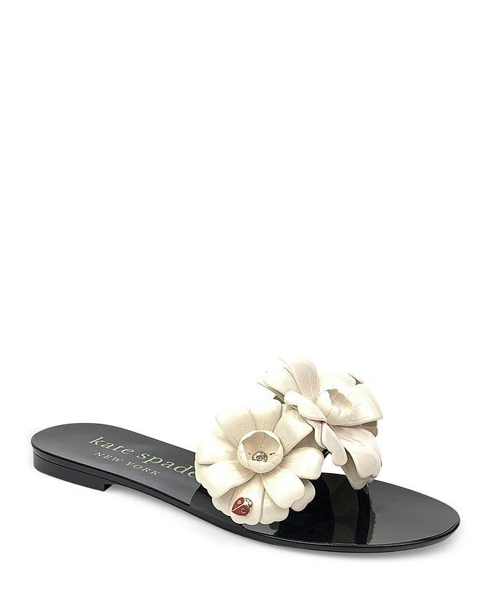 商品Kate Spade|Women's Jaylee Embellished Slip On Sandals,价格¥339,第1张图片