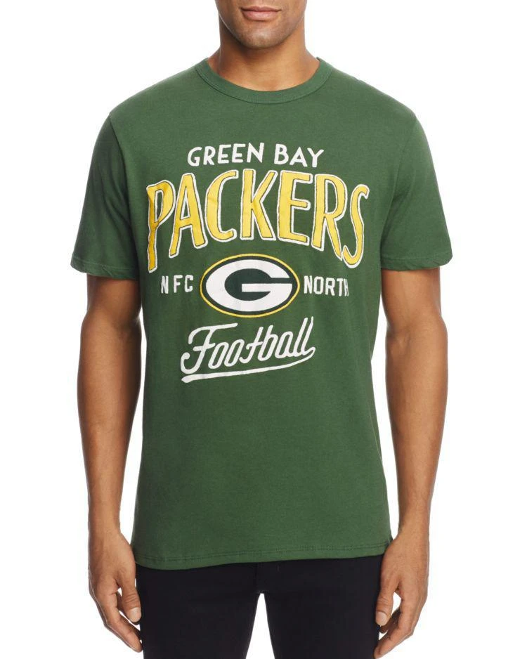 商品Junk Food|Packers Kickoff Crewneck Short Sleeve Tee,价格¥188,第1张图片