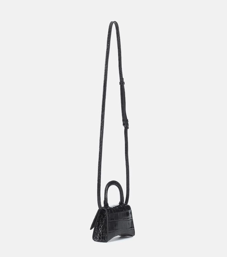 商品Balenciaga|Hourglass Mini leather crossbody bag,价格¥8747,第4张图片详细描述