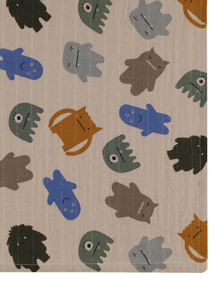 商品Liewood|Set Of 2 Organic Muslin Cotton Blankets,价格¥70,第2张图片详细描述