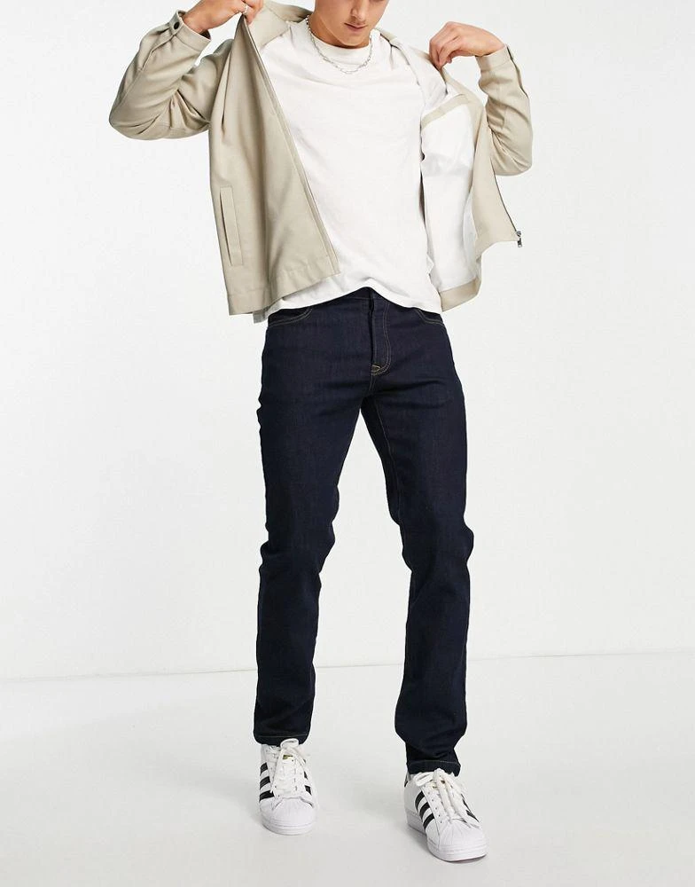 商品Topman|Topman stretch slim jeans in raw,价格¥317,第4张图片详细描述