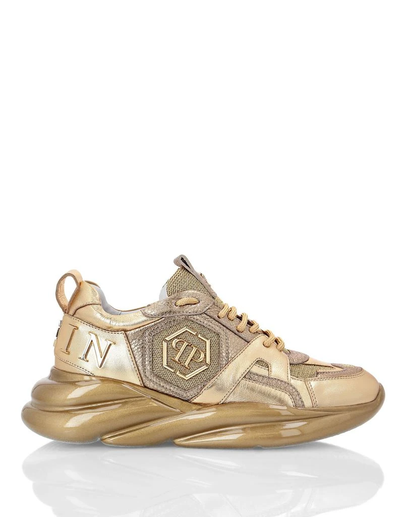 商品Philipp Plein|Runner mix materials Iconic Plein Plein Hurricane,价格¥3510,第2张图片详细描述