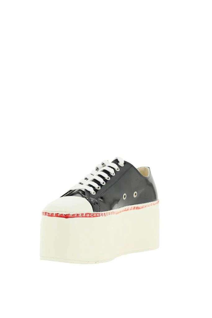 商品Marni|PATENT LEATHER PLATFORM SNEAKERS,价格¥5085,第4张图片详细描述