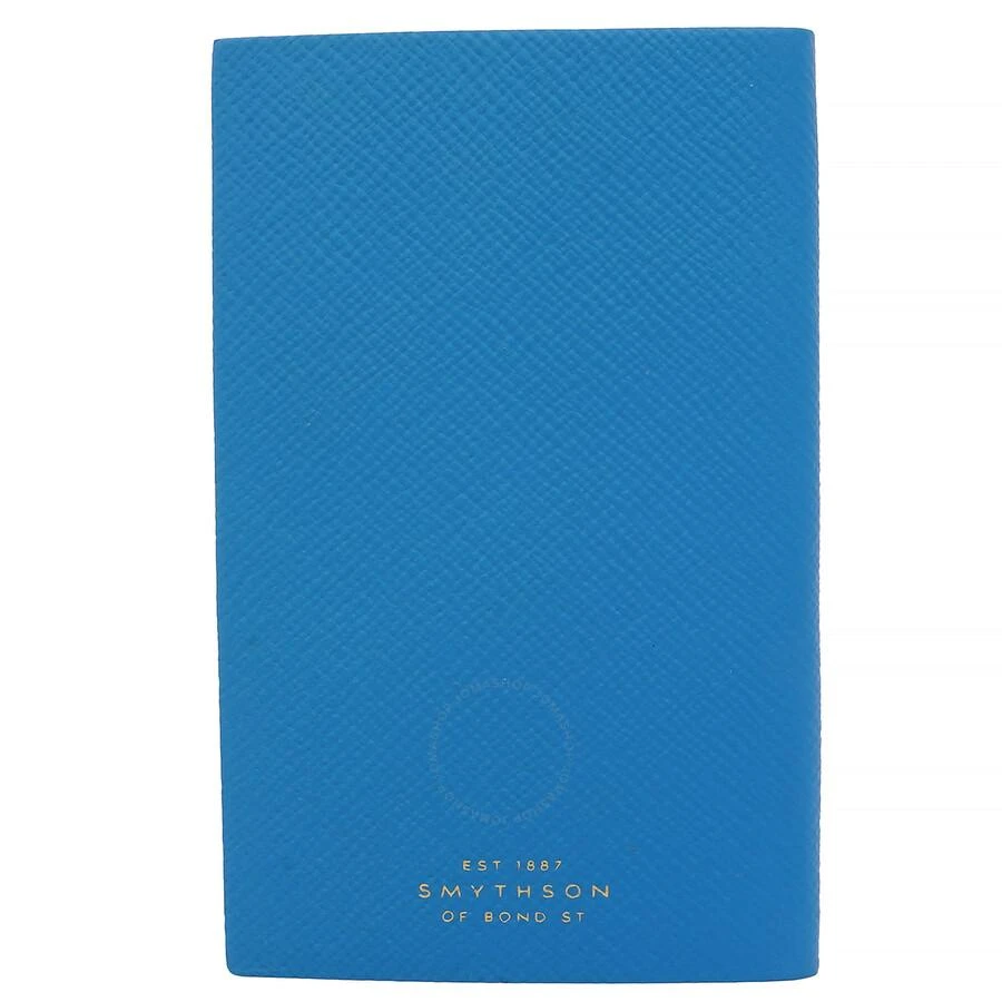 商品SMYTHSON|Strictly Confidential Cross-grain Leather Notebook In Azure,价格¥374,第2张图片详细描述