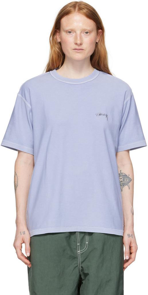 Purple Cotton T-Shirt商品第1张图片规格展示