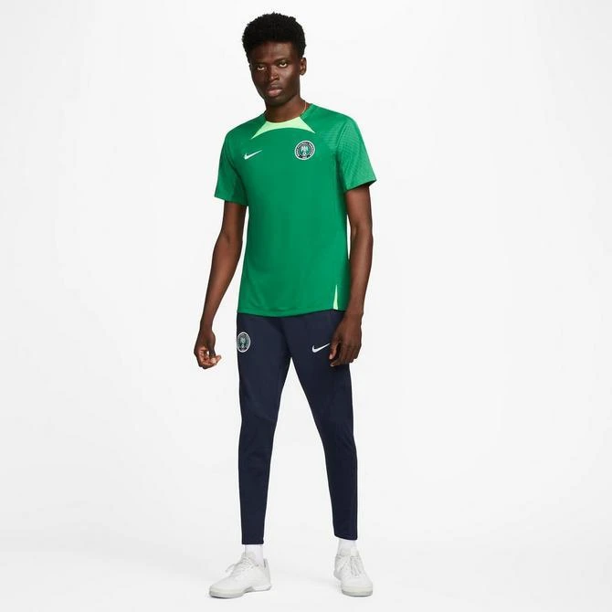 商品NIKE|Men's Nike Nigeria Strike Dri-FIT Knit Soccer Pants,价格¥642,第3张图片详细描述