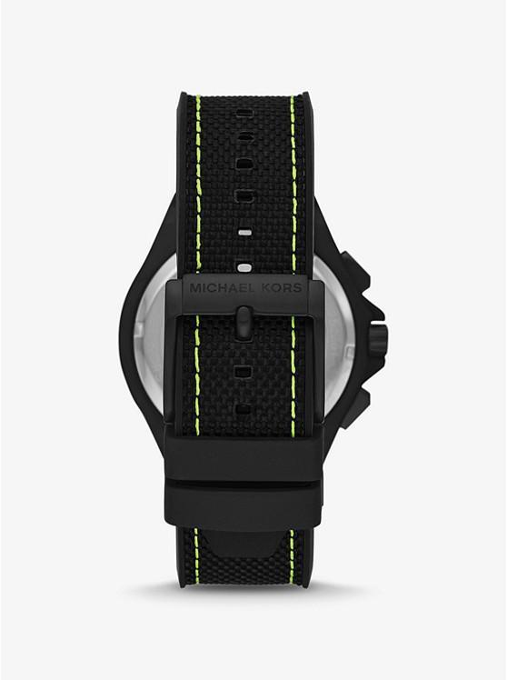 商品Michael Kors|Oversized Lennox Black-Tone Watch,价格¥1460,第4张图片详细描述