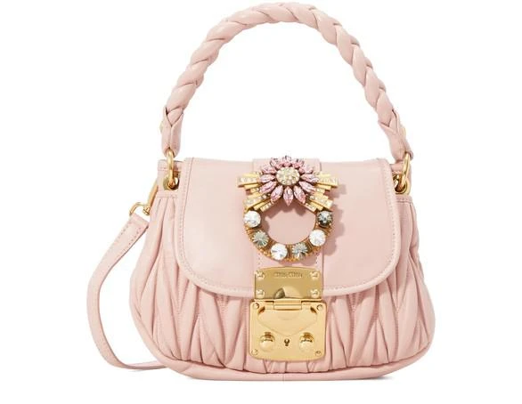 商品Miu Miu|Mini Coffer handbag,价格¥9298,第1张图片