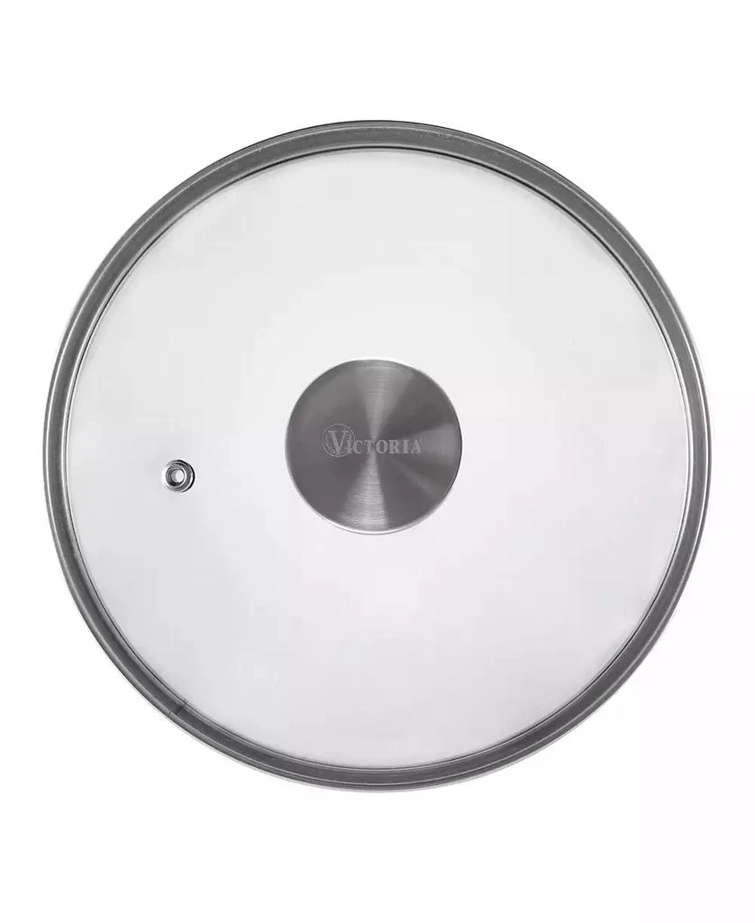 商品Victoria|Glass Lid with Stainless Steel Knob for 6.5" Skillet,价格¥90,第1张图片