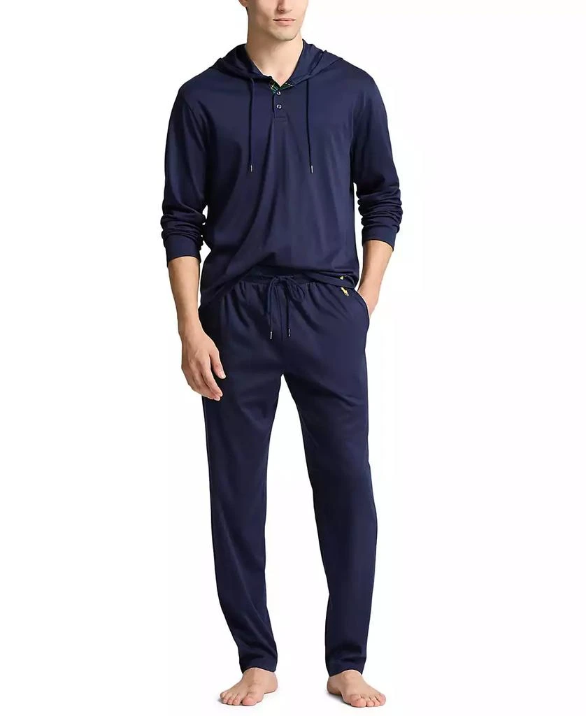 商品Ralph Lauren|男士丝光棉睡帽衫,价格¥347,第3张图片详细描述