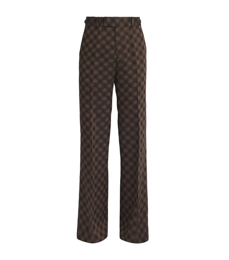 商品AMIRI|Wool-Blend Flared Trousers,价格¥7277,第1张图片