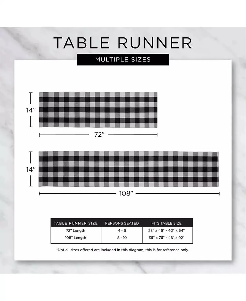 Farmhouse Gingham Table Runner 商品