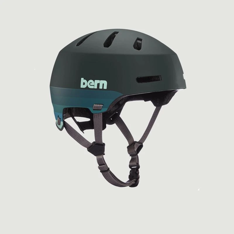 商品Bern|Macon 2.0 MIPS Bike Helmet Fir Green BERN,价格¥718,第1张图片