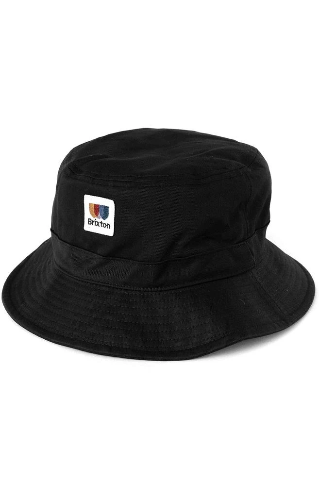 商品Brixton|Alton Packable Bucket Hat - Black ,价格¥95,第2张图片详细描述