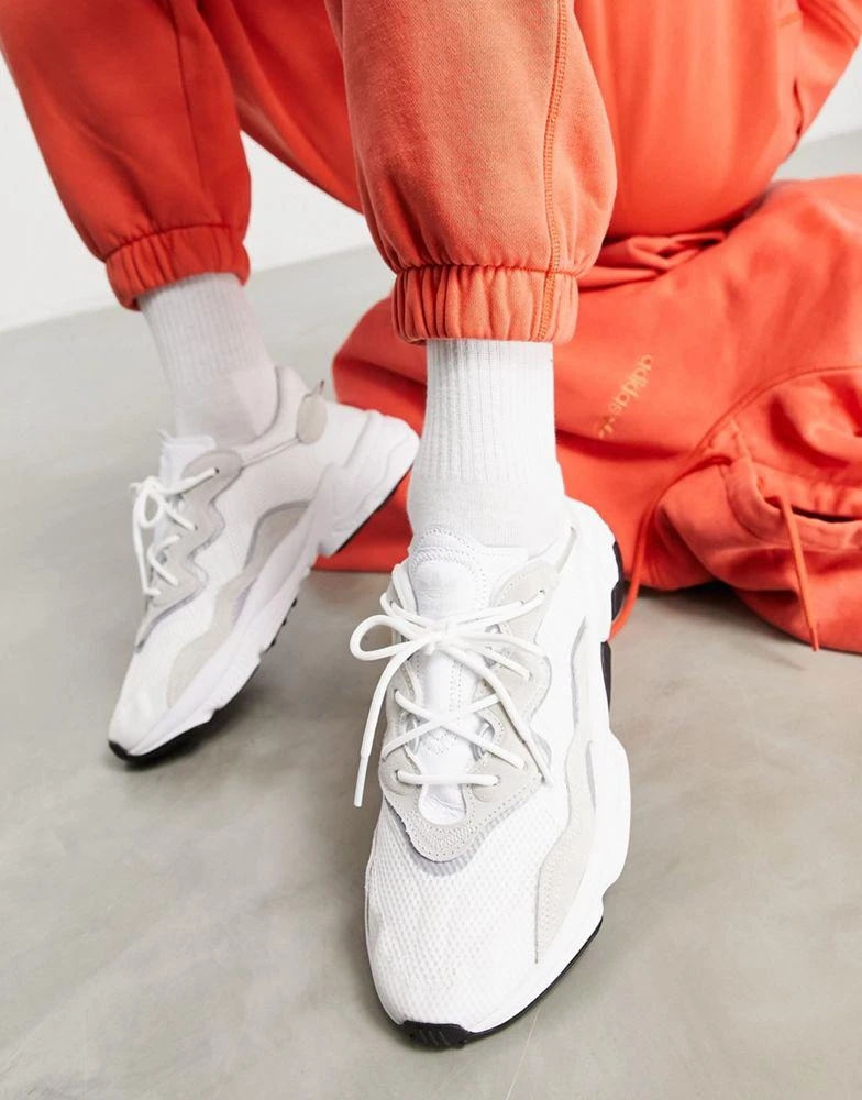 商品Adidas|adidas Originals Ozweego trainers in white,价格¥889,第1张图片