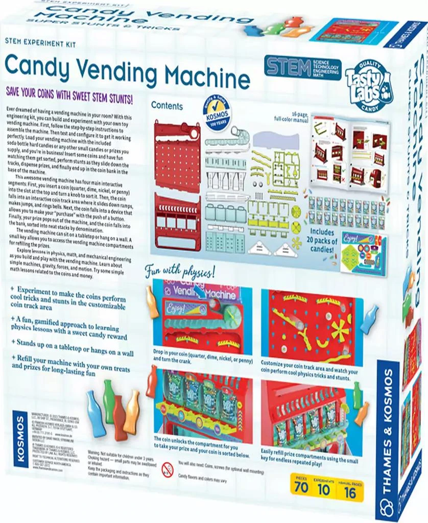 商品Thames & Kosmos|Candy Vending Machine Engineering Kit,价格¥299,第2张图片详细描述