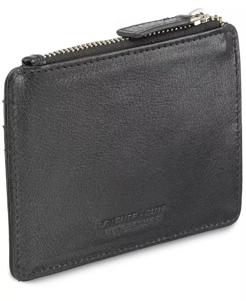 商品Mancini Leather Goods|Men's Equestrian2 Collection RFID Secure Card Case and Coin Pocket,价格¥269,第3张图片详细描述