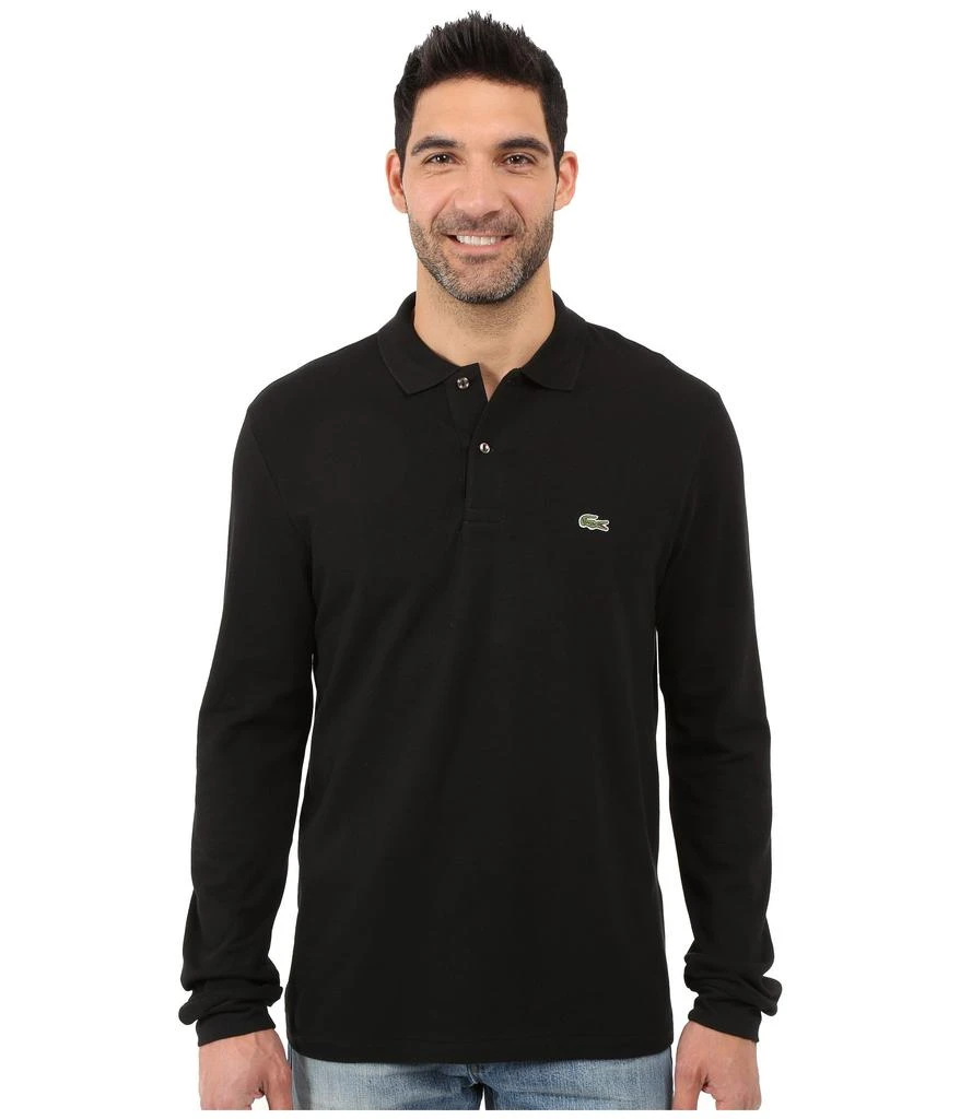 商品Lacoste|Long Sleeve Classic Pique Polo Shirt,价格¥643,第1张图片