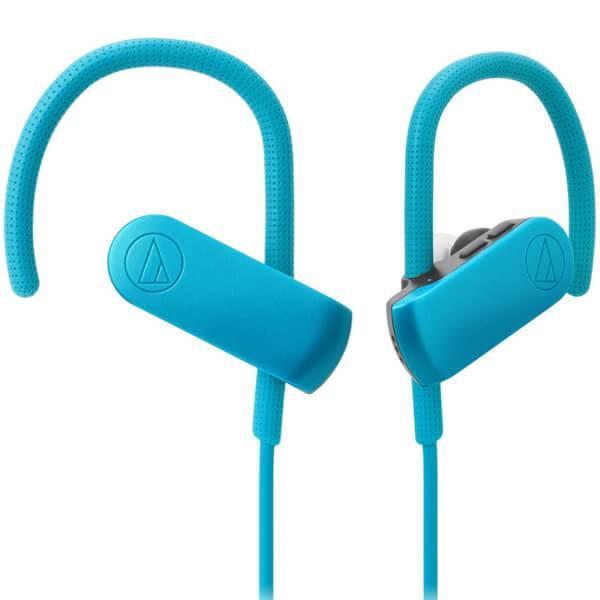 商品Audio-Technica|Audio Technica Bluetooth Sports Headphones - Blue/Black,价格¥310,第1张图片