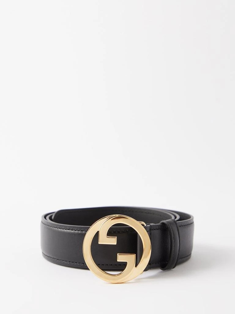 商品Gucci|New Blondie GG-logo leather belt,价格¥3862,第1张图片