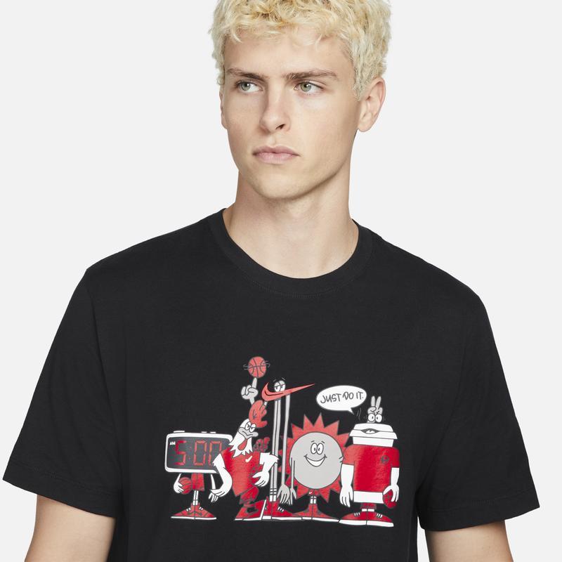 商品NIKE|Nike 5AM Art Short-Sleeve T-Shirt - Men's,价格¥185,第5张图片详细描述