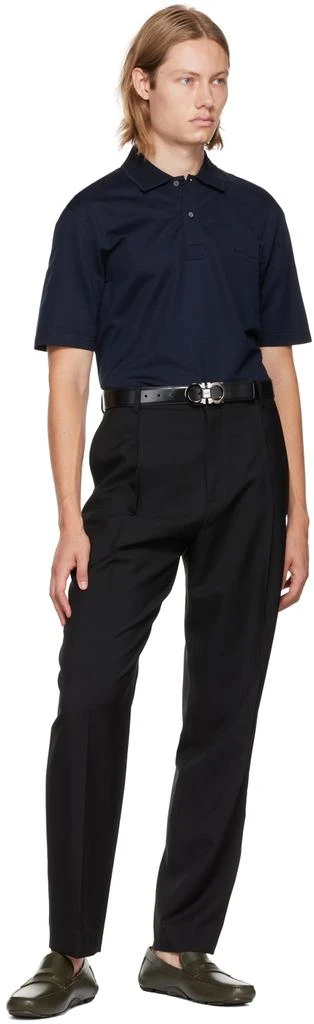 商品Salvatore Ferragamo|黑色 & 棕色 Gancini 双面腰带,价格¥4695,第3张图片详细描述