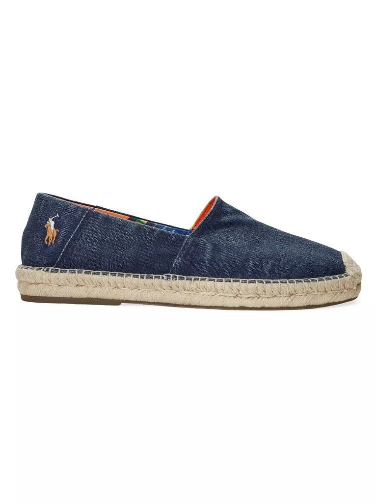 商品Ralph Lauren|Cevio Canvas Espadrilles,价格¥734,第1张图片