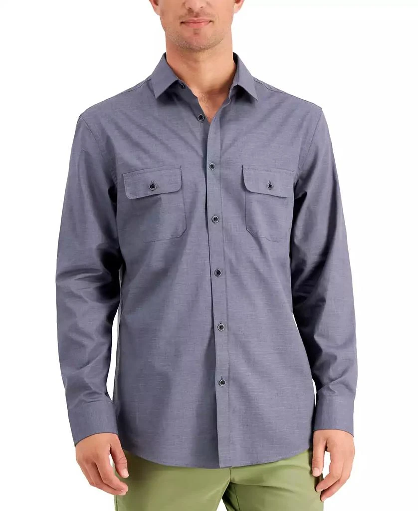 商品Alfani|Men's Regular-Fit Solid Shirt, Created for Macy's,价格¥132,第1张图片