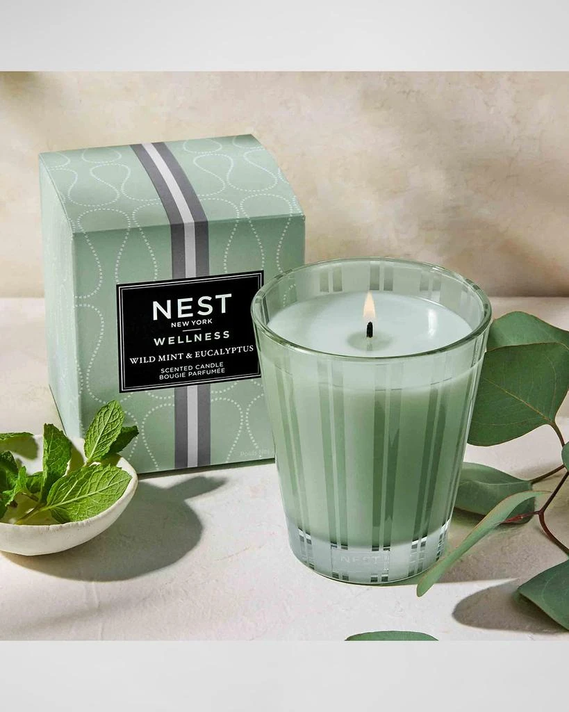 商品NEST New York|8.1 oz. Wild Mint & Eucalyptus Classic Candle,价格¥368,第3张图片详细描述