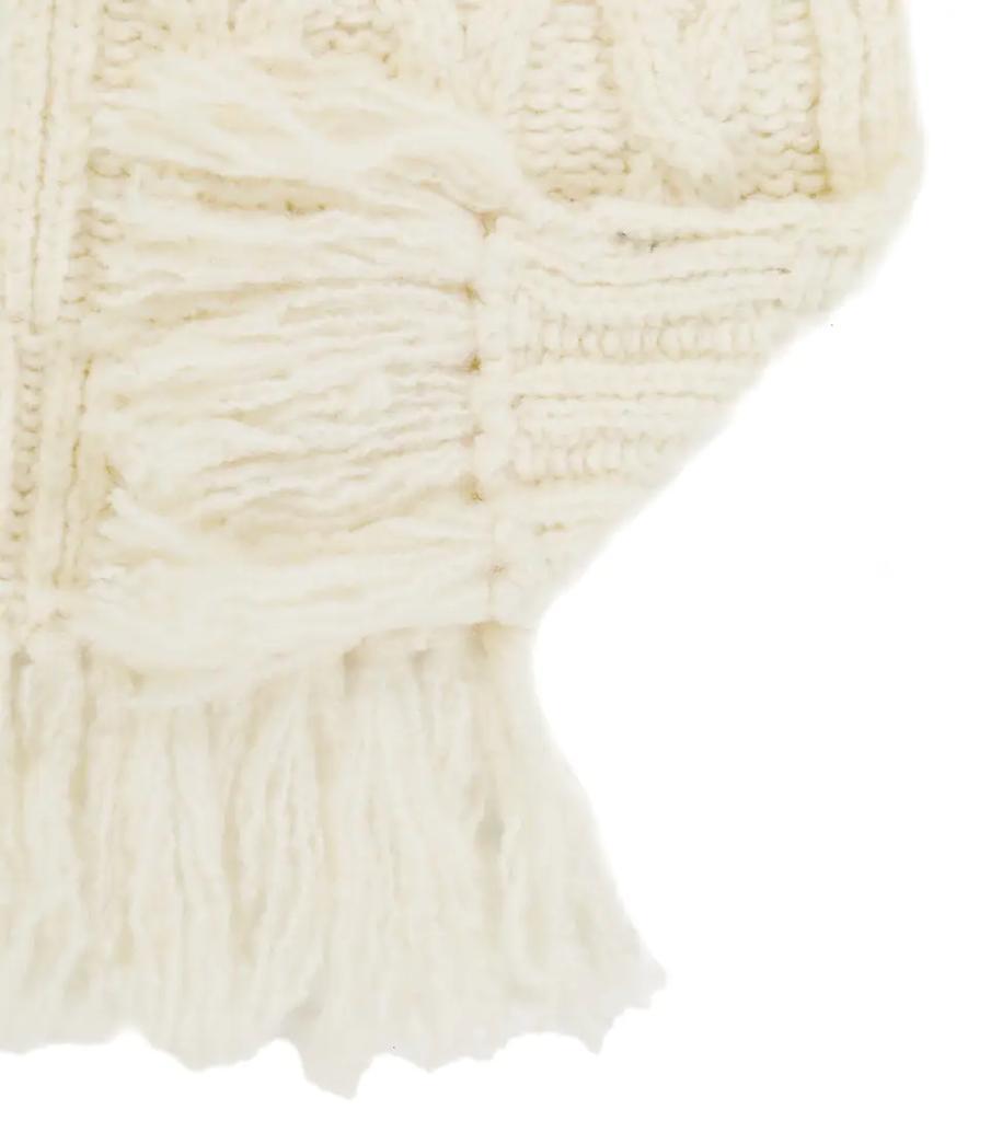 商品Acne Studios|Cable-knit wool-blend scarf,价格¥2191,第6张图片详细描述