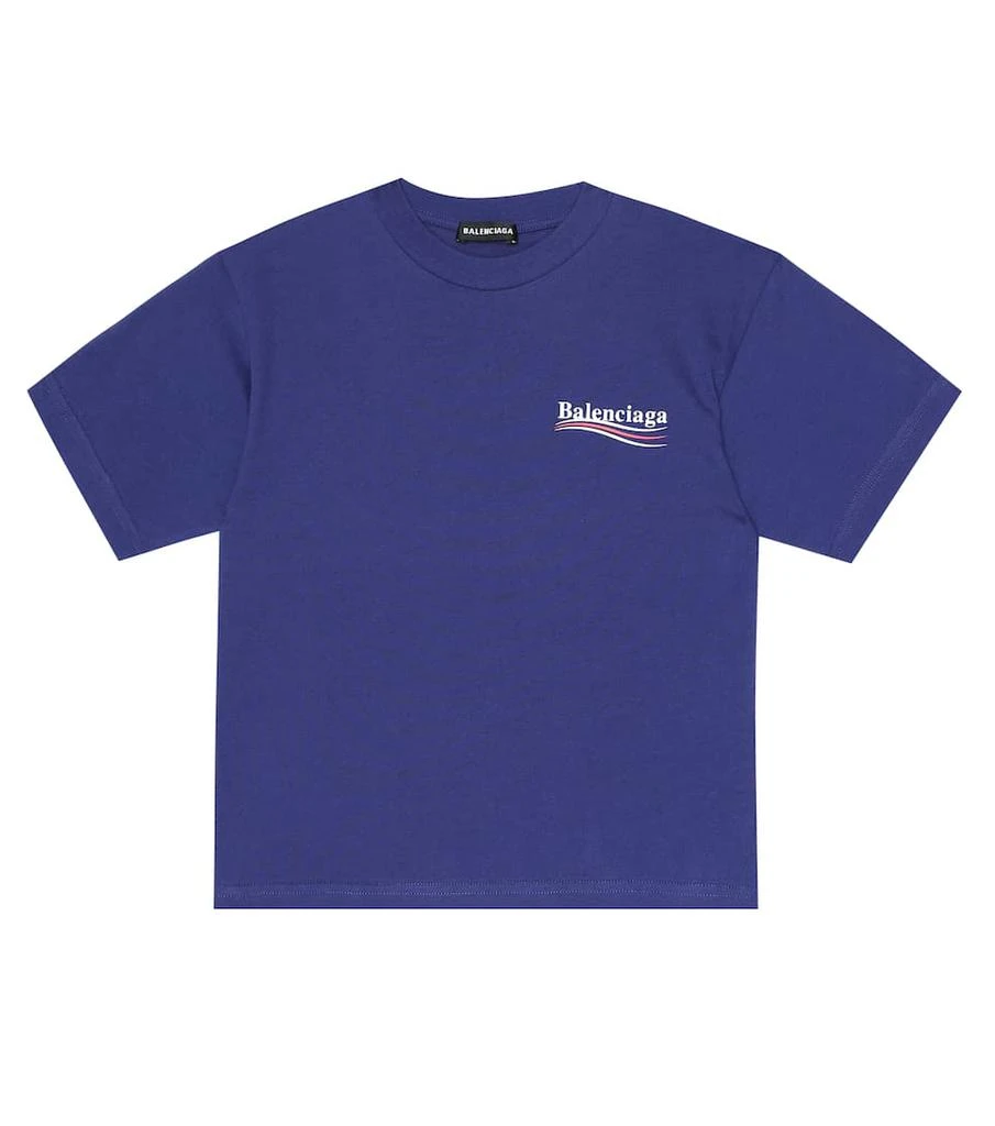 商品Balenciaga|Logo cotton T-shirt,价格¥1444,第1张图片