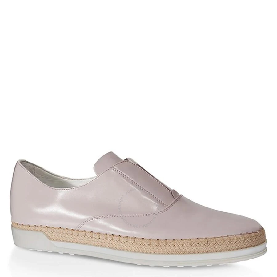 商品Tod's|Tods Womens Espadrilles Leather Slip On Shoes Glove, Brand Size 34.5 ( US Size 4.5 ),价格¥480,第1张图片