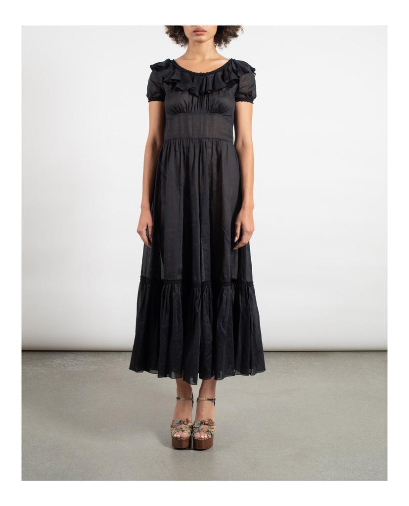 商品Yves Saint Laurent|Ruffled Maxi Dress,价格¥10082,第5张图片详细描述