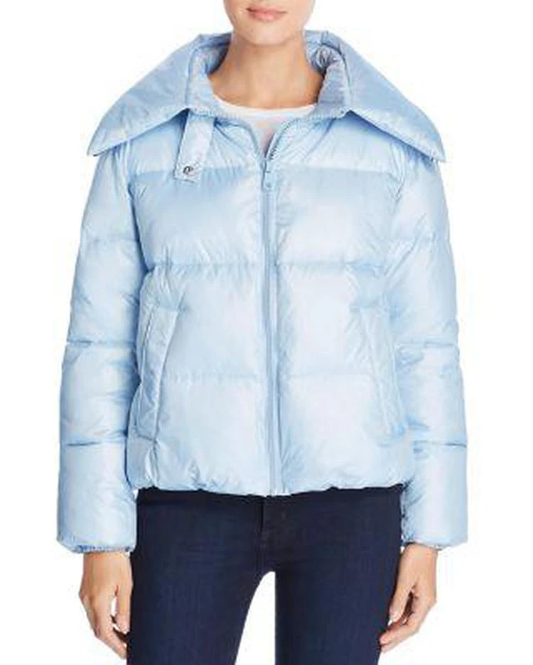 商品KENDALL & KYLIE|Convertible Hood Short Puffer Coat,价格¥1067,第1张图片