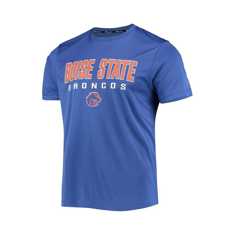商品CHAMPION|Men's Royal Boise State Broncos Stack T-shirt,价格¥177,第2张图片详细描述