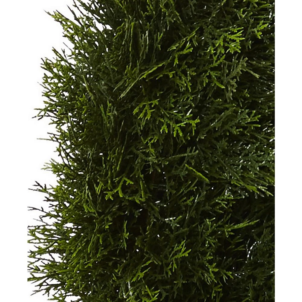 商品NEARLY NATURAL|5’ Indoor/Outdoor UV-Resistant Artificial Pond Cypress Spiral Topiary,价格¥3193,第3张图片详细描述