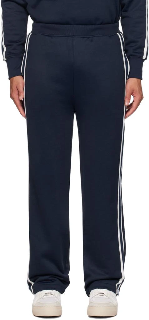 商品AMI|SSENSE Exclusive Navy Track Pants,价格¥3514,第1张图片