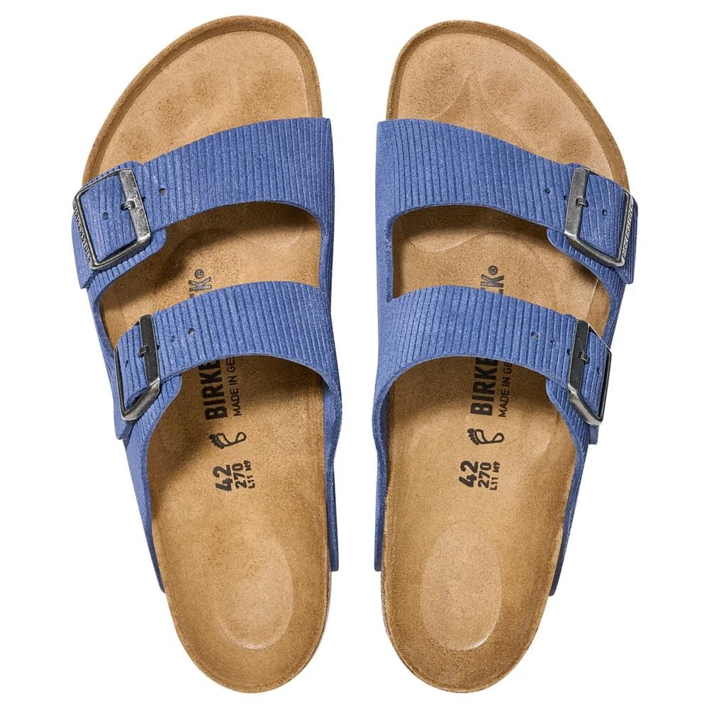 商品Birkenstock|Women's Arizona Corduroy Suede Embossed Sandals from Finish Line,价格¥980,第3张图片详细描述