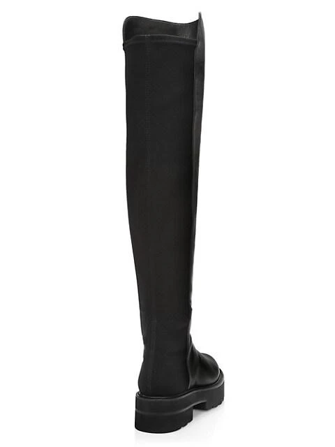 商品Stuart Weitzman|5050 Ultralift Leather Boots,价格¥6346,第3张图片详细描述