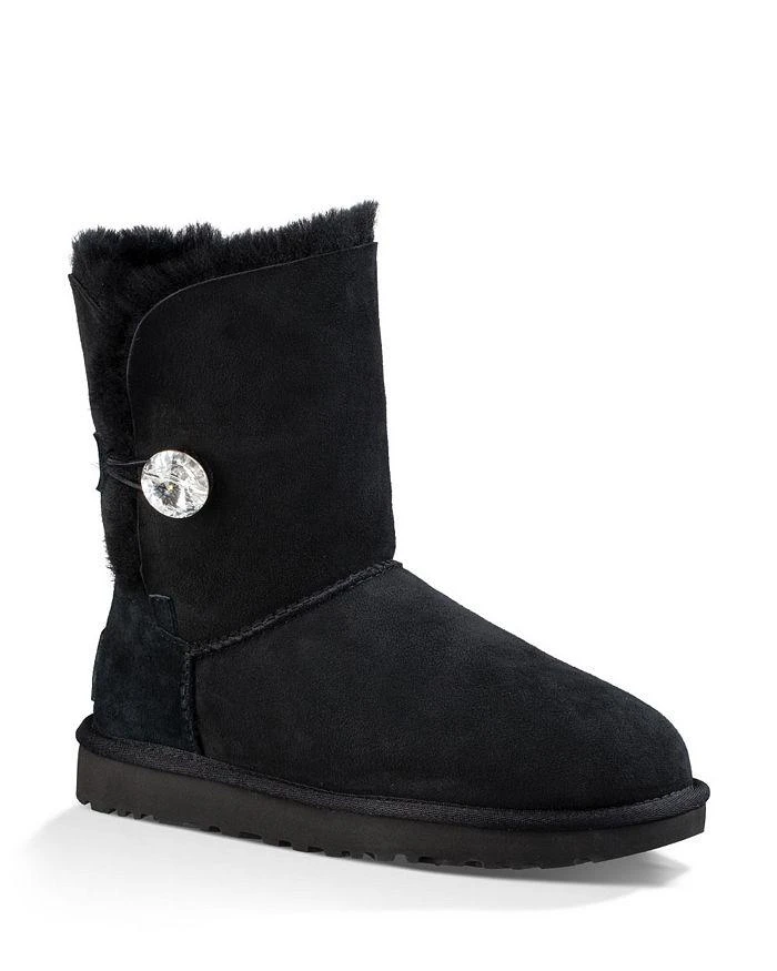 商品UGG|Bailey 水晶扣羊皮雪地靴,价格¥659,第1张图片