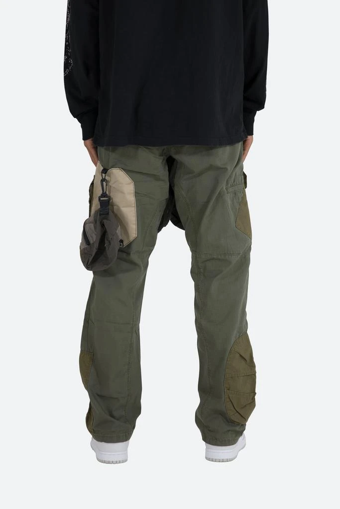 Patchwork Cargo Pants - Olive 商品