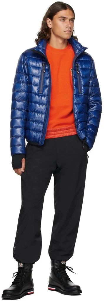 商品Moncler|蓝色可收纳式羽绒夹克,价格¥16306,第5张图片详细描述