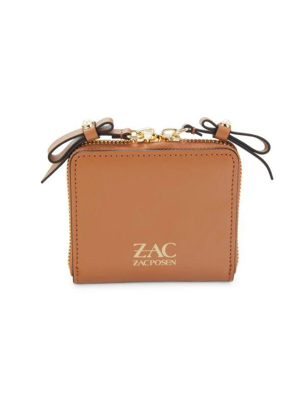 商品Zac Posen|Eartha Leather Mini Wallet,价格¥528,第1张图片