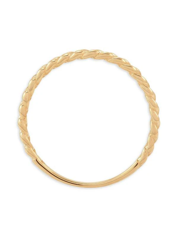 商品Saks Fifth Avenue|14K Yellow Gold Curb Chain Ring,价格¥1368,第2张图片详细描述