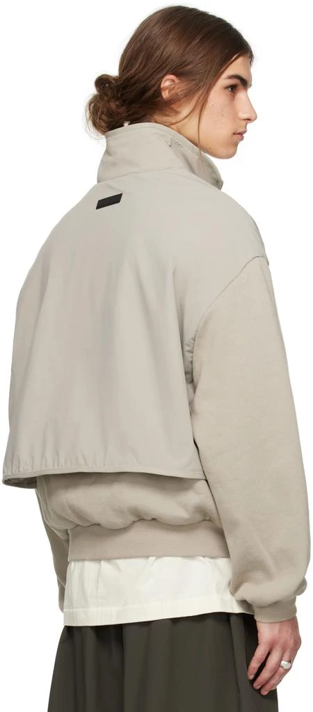 商品Essentials|Gray Mock Neck Sweatshirt,价格¥1586,第3张图片详细描述