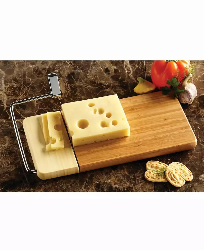 商品Prodyne|Bamboo Cheese Slicer (12" x 6" Board),价格¥525,第2张图片详细描述