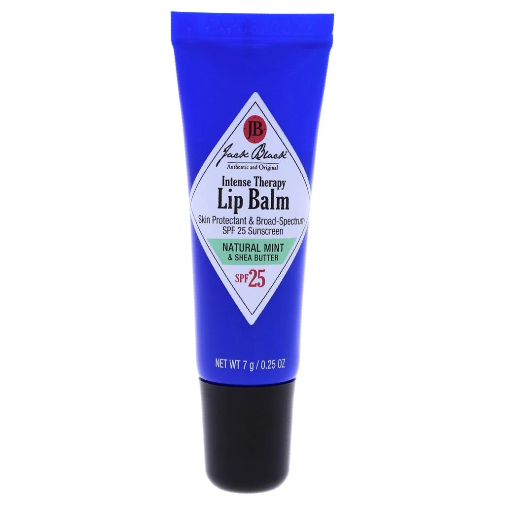 商品Jack Black|Jack Black Intense Therapy Lip Balm SPF 25 - Natural Mint and Shea Butter For Men 0.25 oz Lip Balm,价格¥96,第2张图片详细描述